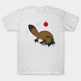 Platypus is hard to pun for Christmas T-Shirt